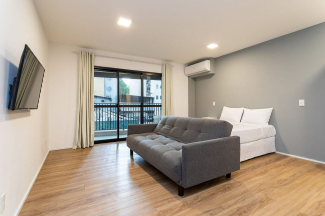 Imagem Apartamento com 1 Quarto para Alugar, 44 m² em República - São Paulo Imagem Apartamento com 1 Quarto para Alugar, 44 m² em República - São Paulo