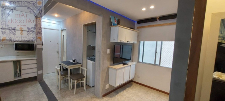 Imagem Apartamento com 1 Quarto à Venda, 48 m² em Gonzaga - Santos