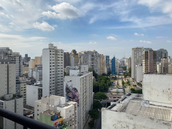 Apartamento com 1 Quarto para Alugar, 27 m² em Santa Cecília - São Paulo