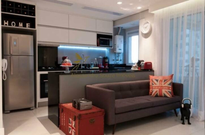 Apartamento com 1 Quarto para Alugar, 60 m² em Sítio Tamboré Alphaville - Barueri