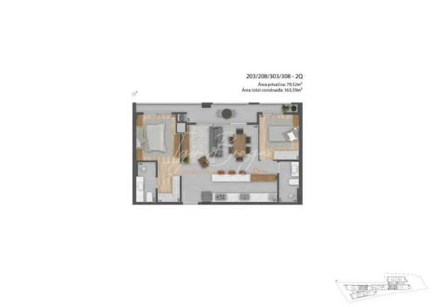 Imagem Apartamento com 2 Quartos à Venda, 164 m² em Mercês - Curitiba Imagem Apartamento com 2 Quartos à Venda, 164 m² em Mercês - Curitiba