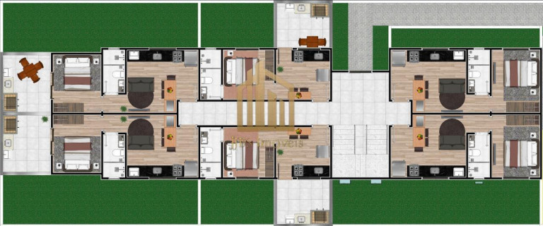 Imagem Apartamento com 2 Quartos à Venda, 34 m² em Cajuru - Curitiba