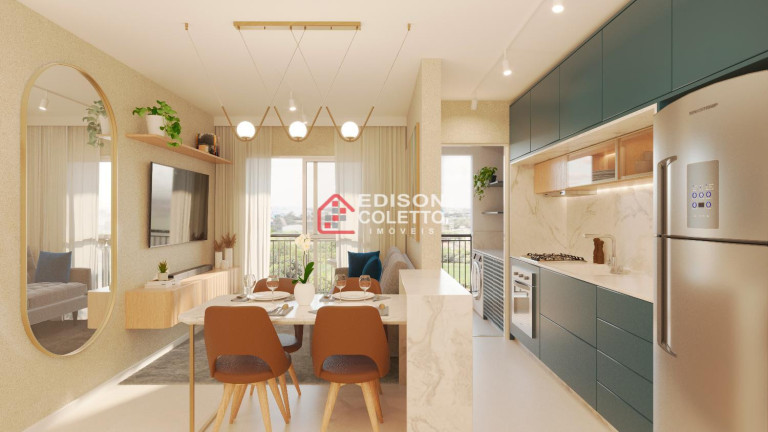 Apartamento com 2 Quartos à Venda, 49 m² em Jardim Abaeté - Piracicaba