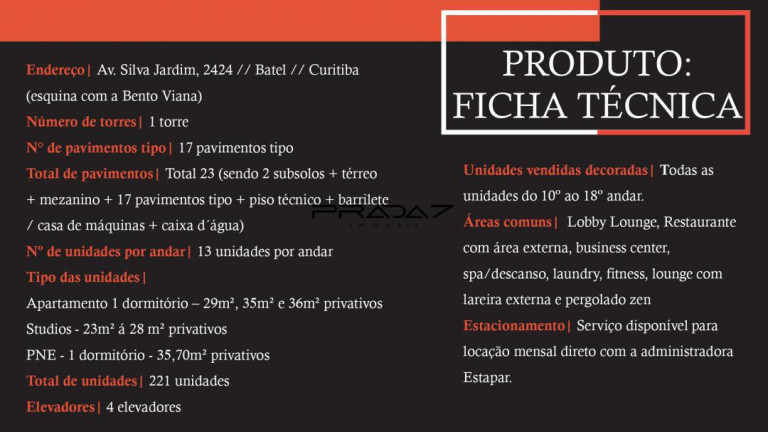 Imagem Imóvel com 1 Quarto à Venda, 20 m² em Batel - Curitiba