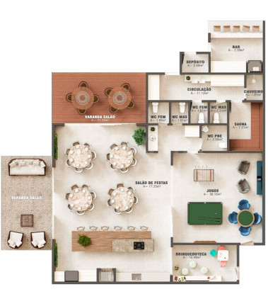 Imagem Apartamento com 2 Quartos à Venda, 74 m² em Gravatá - Navegantes Imagem Apartamento com 2 Quartos à Venda, 74 m² em Gravatá - Navegantes