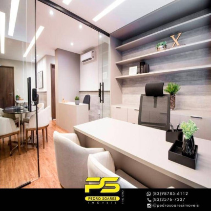 Sala Comercial à Venda, 30 m² em Altiplano Cabo Branco - João Pessoa