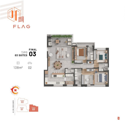 Imagem Apartamento com 3 Quartos à Venda, 130 m² em Cristo Rei - Curitiba Imagem Apartamento com 3 Quartos à Venda, 130 m² em Cristo Rei - Curitiba