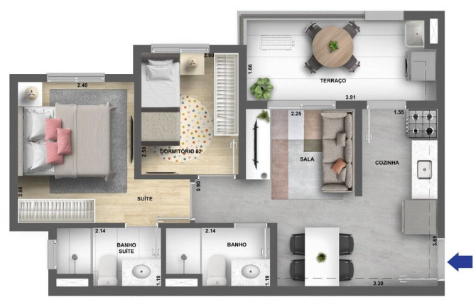 Imagem Imóvel com 2 Quartos à Venda, 32 m² em água Branca - São Paulo Imagem Imóvel com 2 Quartos à Venda, 32 m² em água Branca - São Paulo