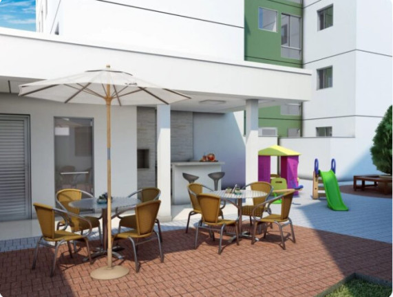 Imagem Apartamento com 2 Quartos à Venda, 44 m² em Betim Industrial - Betim