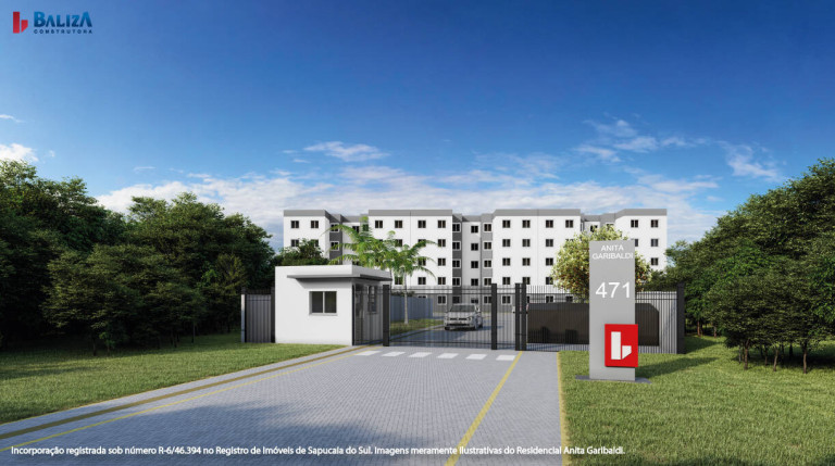 Imagem Apartamento com 2 Quartos à Venda, 42 m² em Sapucaia Do Sul Imagem Apartamento com 2 Quartos à Venda, 42 m² em Sapucaia Do Sul