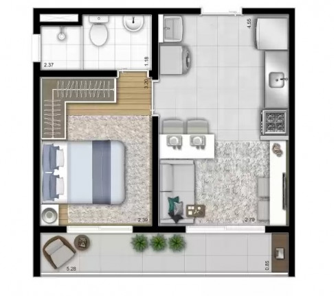 Imagem Imóvel com 1 Quarto à Venda, 26 m² em Vila Mariana - São Paulo Imagem Imóvel com 1 Quarto à Venda, 26 m² em Vila Mariana - São Paulo
