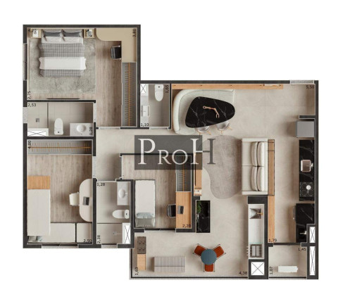 Imagem Apartamento com 3 Quartos à Venda, 90 m² em Casa Branca - Santo André Imagem Apartamento com 3 Quartos à Venda, 90 m² em Casa Branca - Santo André