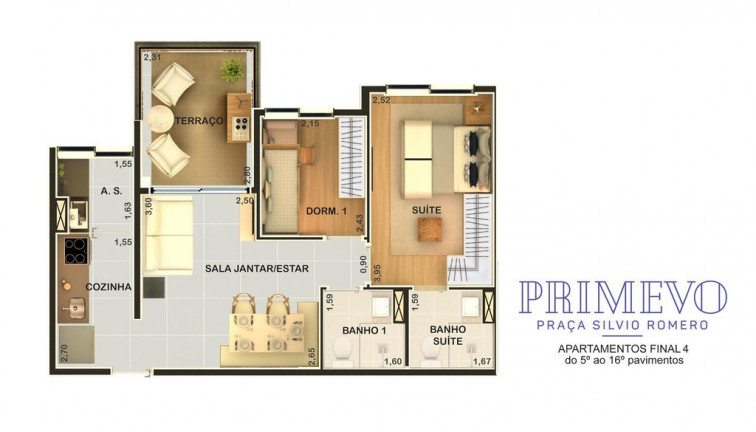 Imagem Apartamento com 3 Quartos à Venda, 67 m² em Tatuapé - São Paulo Imagem Apartamento com 3 Quartos à Venda, 67 m² em Tatuapé - São Paulo