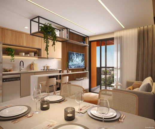 Imagem Apartamento com 2 Quartos à Venda, 66 m² em Cidade Industrial - Curitiba