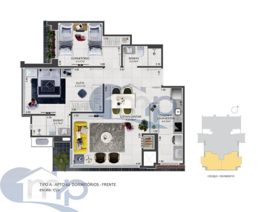 Imagem Apartamento com 2 Quartos à Venda, 69 m² em Predial - Torres Imagem Apartamento com 2 Quartos à Venda, 69 m² em Predial - Torres