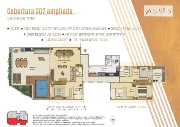 Imagem Apartamento com 3 Quartos à Venda, 172 m² em Recreio Dos Bandeirantes - Rio De Janeiro Imagem Apartamento com 3 Quartos à Venda, 172 m² em Recreio Dos Bandeirantes - Rio De Janeiro