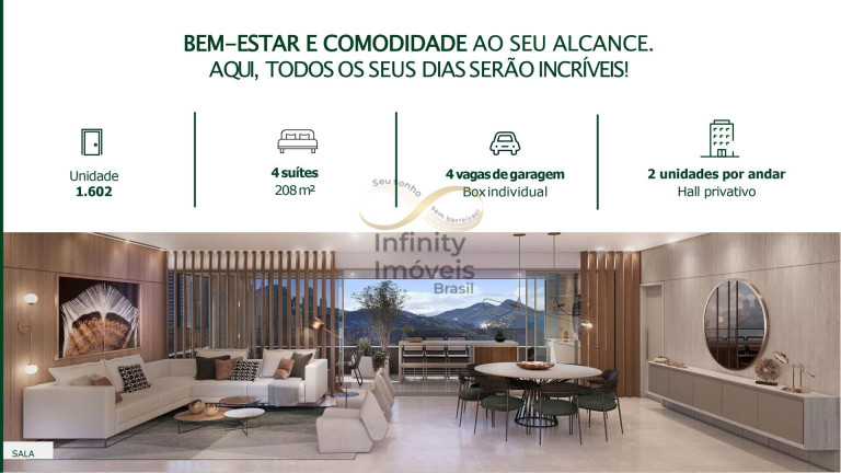 Imagem Apartamento com 4 Quartos à Venda, 208 m² em Vale Do Sereno - Nova Lima Imagem Apartamento com 4 Quartos à Venda, 208 m² em Vale Do Sereno - Nova Lima