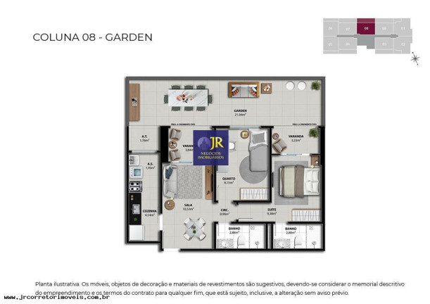 Imagem Imóvel com 2 Quartos à Venda, 59 m² em Jockei De Itaparica - Vila Velha