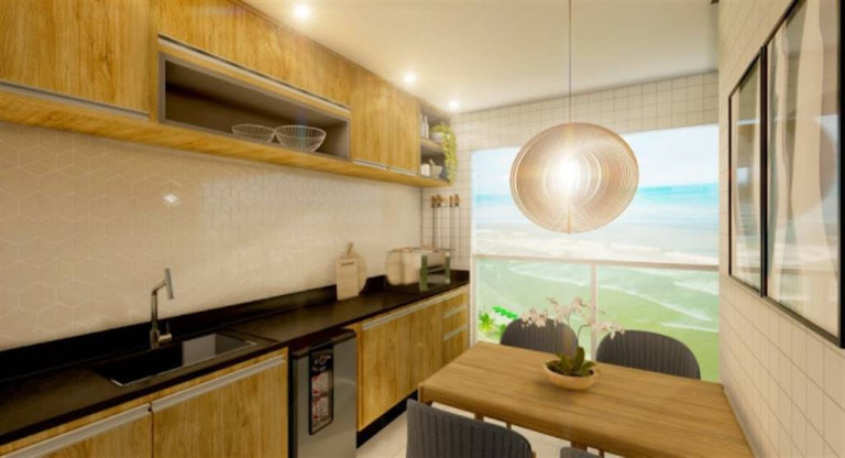 Imagem Apartamento com 2 Quartos à Venda, 72 m² em Guilhermina - Praia Grande