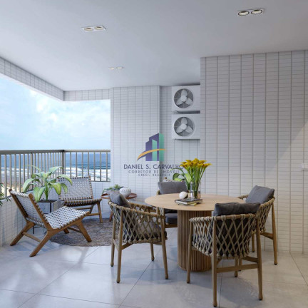 Imagem Apartamento com 2 Quartos à Venda, 76 m² em Guilhermina - Praia Grande