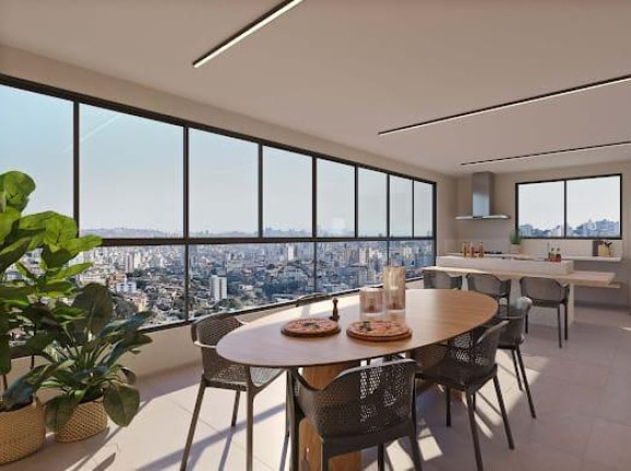 Apartamento com 2 Quartos à Venda, 51 m² em Estoril - Belo Horizonte