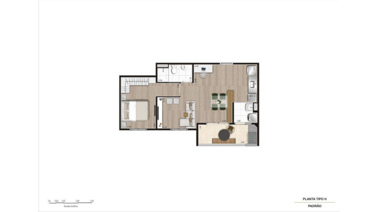 Imagem Apartamento com 2 Quartos à Venda, 47 m² em Vila Oceanopolis - Mongaguá