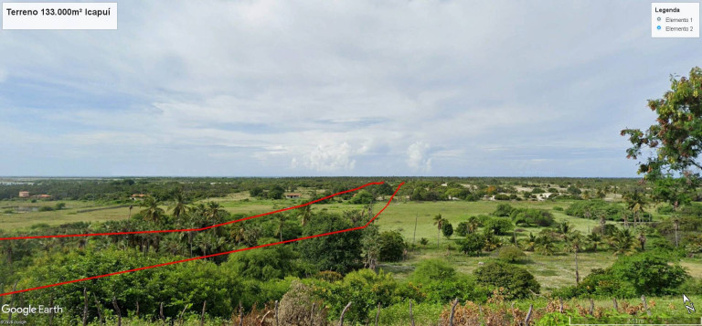 Imagem Terreno à Venda, 133.000 m² em Praia De Barrinha - Icapuí Imagem Terreno à Venda, 133.000 m² em Praia De Barrinha - Icapuí