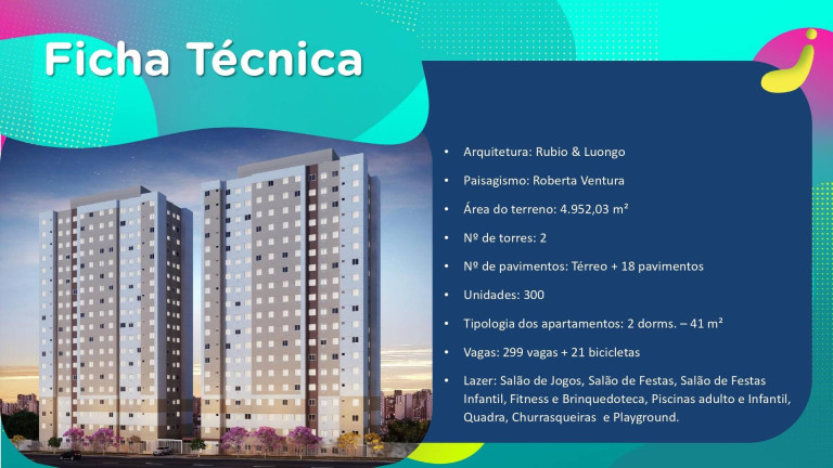 Apartamento à Venda, 41 m² em Parque Arariba - São Paulo