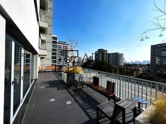 Imagem Apartamento com 1 Quarto para Alugar, 25 m² em Moema - São Paulo Imagem Apartamento com 1 Quarto para Alugar, 25 m² em Moema - São Paulo
