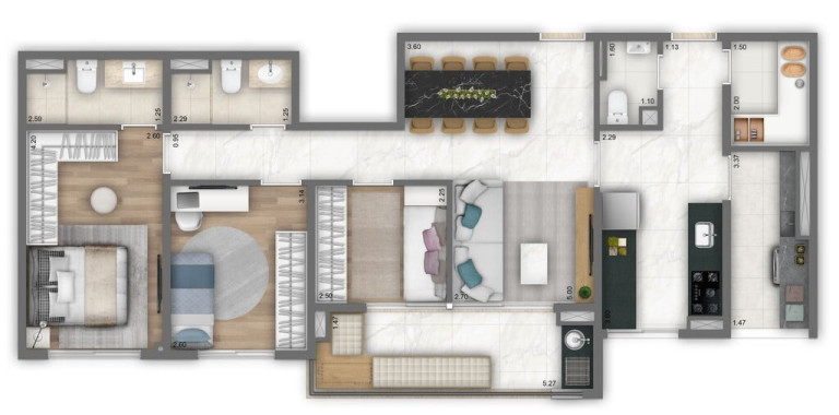 Imagem Apartamento com 4 Quartos à Venda, 116 m² em Barra Funda - São Paulo