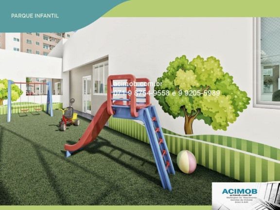Imagem Imóvel com 2 Quartos à Venda, 56 m² em Itapuã - Salvador