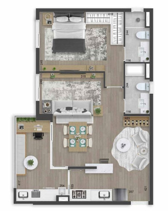 Imagem Apartamento com 3 Quartos à Venda, 94 m² em Alphaville - Barueri Imagem Apartamento com 3 Quartos à Venda, 94 m² em Alphaville - Barueri