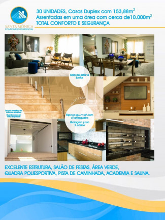 Imagem Casa de Condomínio com 3 Quartos à Venda, 153 m² em Camobi - Santa Maria Imagem Casa de Condomínio com 3 Quartos à Venda, 153 m² em Camobi - Santa Maria