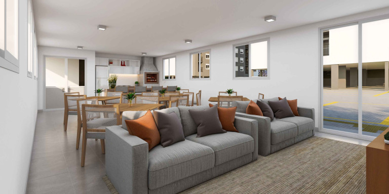 Imagem Apartamento com 2 Quartos à Venda, 52 m² em Santa Cruz - Gravataí