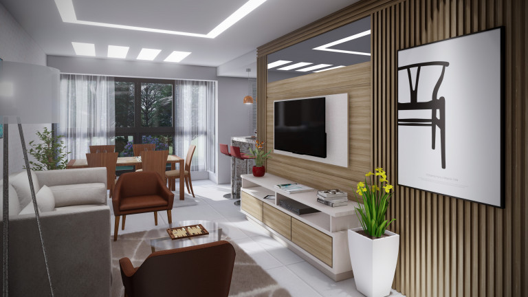 Imagem Apartamento com 1 Quarto à Venda, 55 m² em Centro - Canela Imagem Apartamento com 1 Quarto à Venda, 55 m² em Centro - Canela