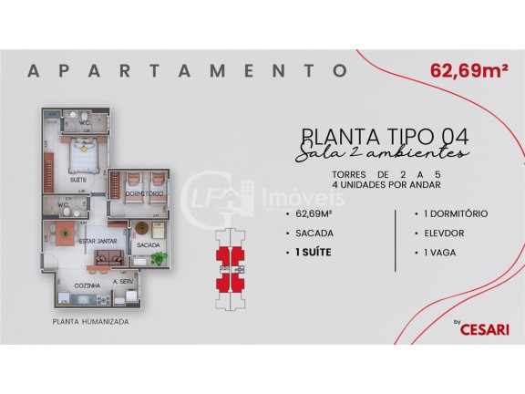 Imagem Imóvel com 2 Quartos à Venda, 53 m² em Vila Planalto - Campo Grande Imagem Imóvel com 2 Quartos à Venda, 53 m² em Vila Planalto - Campo Grande