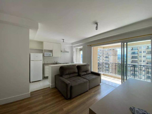 Imagem Apartamento com 1 Quarto para Alugar, 50 m² em Sítio Tamboré Alphaville - Barueri