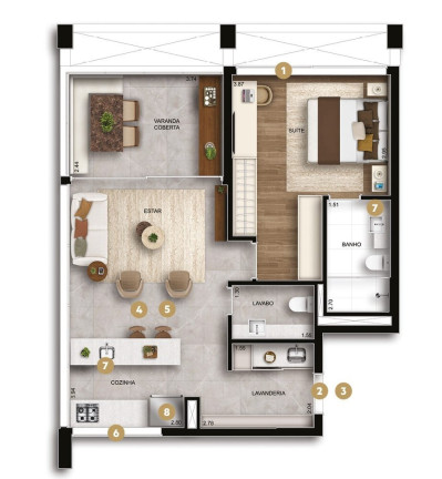 Imagem Apartamento com 1 Quarto à Venda, 108 m² em Ibirapuera - São Paulo Imagem Apartamento com 1 Quarto à Venda, 108 m² em Ibirapuera - São Paulo