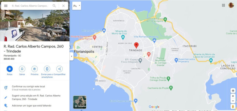 Imagem Terreno à Venda, 384 m² em Trindade - Florianópolis