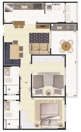 Imagem Apartamento com 2 Quartos à Venda, 71 m² em Centro - Mongagua Imagem Apartamento com 2 Quartos à Venda, 71 m² em Centro - Mongagua