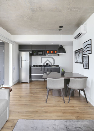 Imagem Apartamento com 1 Quarto à Venda, 63 m² em Brooklin - São Paulo Imagem Apartamento com 1 Quarto à Venda, 63 m² em Brooklin - São Paulo