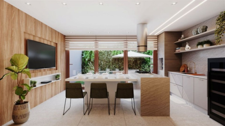 Imagem Casa de Condomínio com 3 Quartos à Venda, 187 m² em Mercês - Curitiba Imagem Casa de Condomínio com 3 Quartos à Venda, 187 m² em Mercês - Curitiba