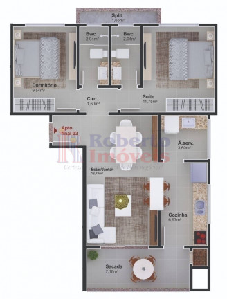 Imagem Apartamento com 2 Quartos à Venda, 85 m² em Paese - Itapoá Imagem Apartamento com 2 Quartos à Venda, 85 m² em Paese - Itapoá