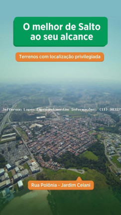 Imagem Terreno à Venda, 420 m² em Jardim Celani - Salto