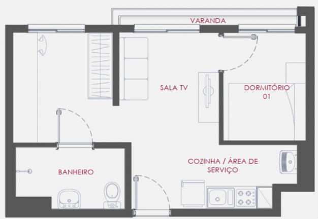 Imagem Imóvel com 1 Quarto à Venda, 27 m² em Vila Monte Alegre - São Paulo Imagem Imóvel com 1 Quarto à Venda, 27 m² em Vila Monte Alegre - São Paulo