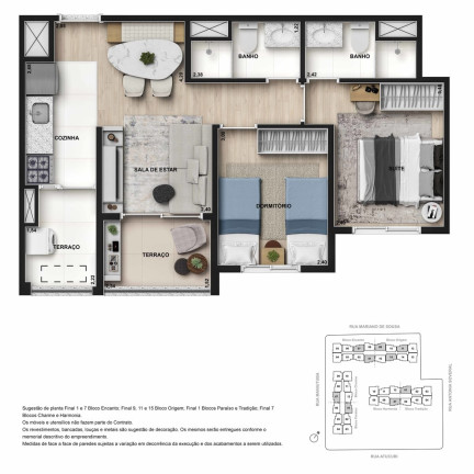 Imagem Apartamento com 2 Quartos à Venda, 51 m² em Chácara Santo Antônio (zona Leste) - São Paulo