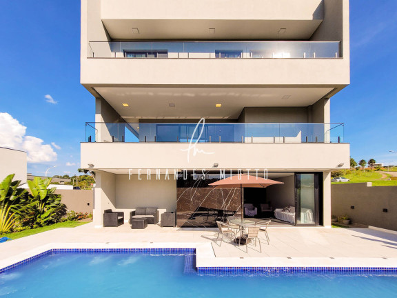 Imagem Casa de Condomínio com 4 Quartos à Venda, 455 m² em Alphaville Jundiaí - Jundiaí