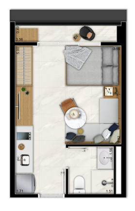 Imagem Apartamento à Venda, 22 m² em Vila Mariana - São Paulo Imagem Apartamento à Venda, 22 m² em Vila Mariana - São Paulo