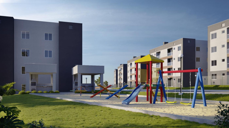 Imagem Apartamento com 2 Quartos à Venda, 57 m² em Loteamento Itaboa - Campo Largo