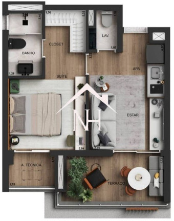Imagem Apartamento com 1 Quarto à Venda, 41 m² em Perdizes - São Paulo Imagem Apartamento com 1 Quarto à Venda, 41 m² em Perdizes - São Paulo